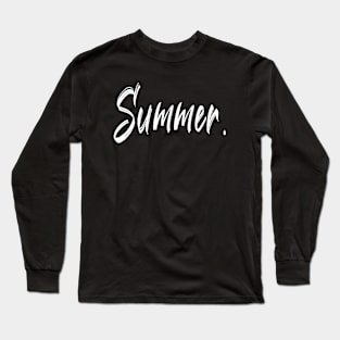 name girl Summer Long Sleeve T-Shirt